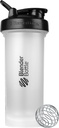 Bouteilles de mélange Classic V2 Bouteille de shaker parfaite pour les shakes protéiques et préentraînement, 45-Ounce, clair/noir