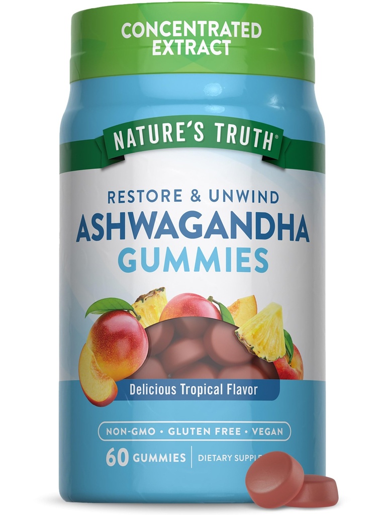 Nature's Truth Ashwagandha Gummies (en anglais seulement) 60 Comte (en anglais seulement)