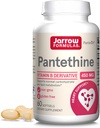 Formules de Jarrow Pantethine 450 mg - Dérivé des portions de vitamine B5-60 (Softgels) - Soutien de la santé cardiaque, des glucides et du métabolisme lipidique - Précurseur Coenzyme A (CoA) - Supplément d'acide pantothénique