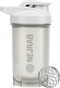 Bouteille de Shaker Protein – Parfaite pour le café, poudre de protéines – 16 Oz – pour Gym avec boule de mélange – tasses Shaker pour les Shakes Protein.