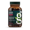Gaia Herbes Hawthorn Supreme - supplément de baies d'épine - avec des herbes traditionnellement utilisées pour soutenir la santé cardiaque* - 120 phytocapsules liquides véganes (approvisionnement de 60 jours)
