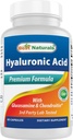 Best Naturals Hyaluronic Acid 100 mg 60 Capsules - Support Healthy Joints and Youthful Skin