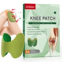 36Pcs Knee Patches,Wormwood extrait Sticker 8 heures de chaleur Patchs de l'articulation pour genou, dos, cou, épaule