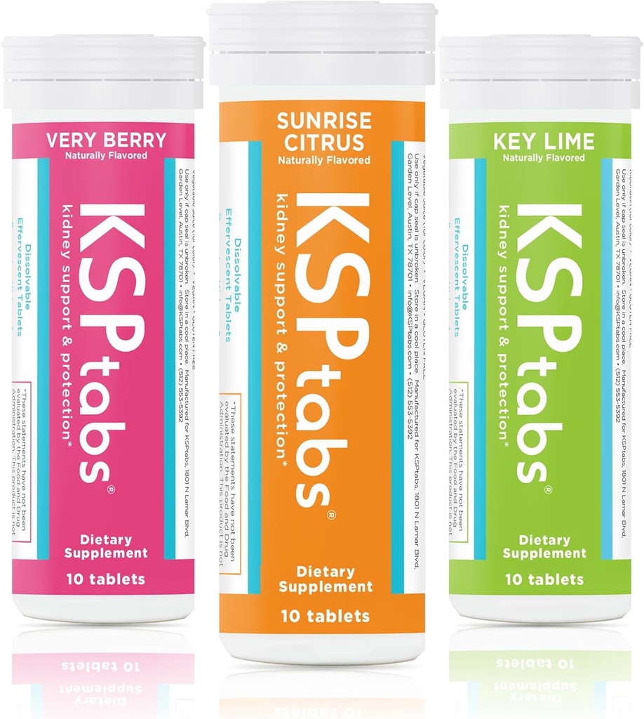 Trial Pack All Natural Hydration Health Supplemen - Berry, Lime, Citrus -3 Pack …