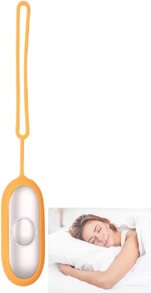 Instrument d'aide au sommeil - Machine d'aide au sommeil ergonomique pour améliorer le sommeil, jaune vif