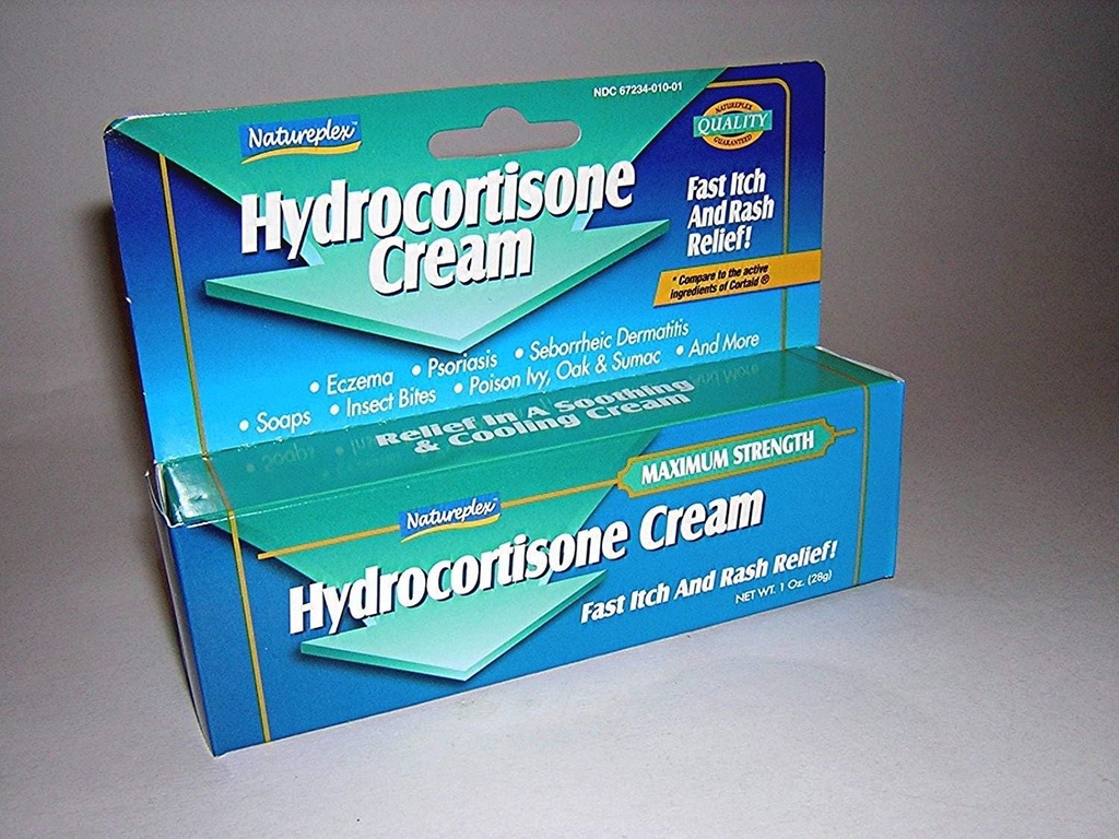 Crème Hydrocortisone Natureplex - Net Wt. 1 oz
