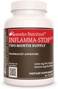 Remèdes Nutrition Inflamma-Stop de 1 000 mg, 60 Capsules végétaliennes Complément alimentaire à base de plantes