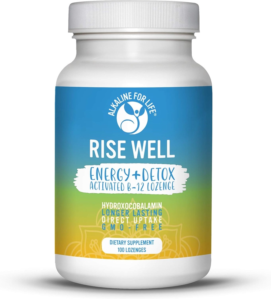 Bien se lever Vitamine B12 - Vegan B12 - B12 Vitamines et suppléments énergétiques - A action rapide B12 Sublingual 2000 mcg de B 12 Vitamine sous une forme plus longue que la méthylcobalamine B12