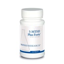 Recherche en biotique Recherche en biotique 5-MTHF Plus Forte - La santé cérébrale favorise l'humeur calmante et la production de sérotonine 60 capsules