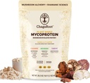 Mycoprotein Mushroom Protein Powder - Vegan Protein, Plant Based, Superfood, Master Blend of Chaga, Reishi, Turkey Tail, Shiitake, Lions Mane - Vanilla (1.76 lb)