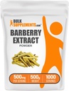 BulkSupplements.com Poudre d'extrait de baies - Sypplement de baies, supplément à base de plantes - Vegan & Gluten Free, 500mg par portion, 500g (1,1 lb) (paquet de 1)