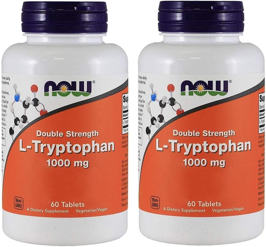 Nourriture - Nourriture L-tryptophane 1000mg, Comprimés, 60-Coût [Santé et Beauté] (Paquet de 2)
