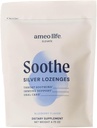 Ameo Life Colloïdal Argent gouttes liquides 150 mcg avec saveur de bleuet - 100 Comte Supplément de soutien immunitaire, naturel Colloïdal Argent gouttes de toux alternative - végétalien, sans gluten et non-OGM