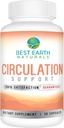 Meilleur supplément de circulation Earth Naturals - Formule équilibrée pour un support circulatoire optimal - 30 capsules (30 jours d'approvisionnement)