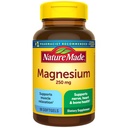 Nature Made Magnésium 250 mg, suppléments de magnésium pour les hommes et les femmes, soutien pour la santé musculaire, cardiaque, osseuse et nerveuse, 90 Softgels, 90 jours d'approvisionnement