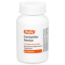 Rugby CertaVite Supplément multivitamine/multiminérale pour adultes de 50 et plus - 90 comprimés (1 boîte)