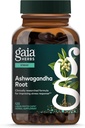 Gaia Herbs Racine d'Ashwagandha - Supplément de stress et de soutien du sommeil - soutient les niveaux d'énergie équilibrés et les perspectives positives* - 120 Capsules de Phyto liquide végétalien (approvisionnement de 60 jours)