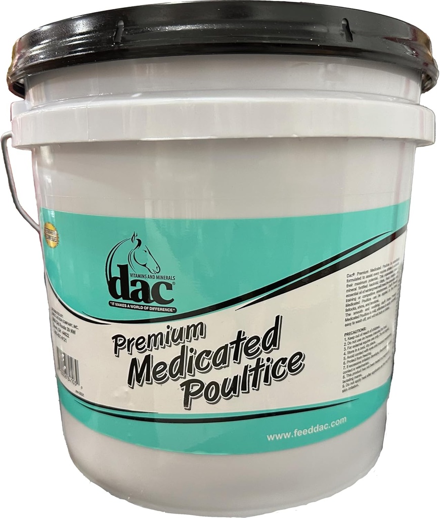 dac Vitamines et Minéraux DAC Premium Poultice médicamentée - 23lbs, blanc