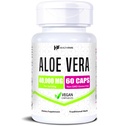 Healthfare Aloe Vera Capsules 40 000 mg 60 Pilules Vegan Leaf Aloe Vera Supplément d'extrait d'Aloe Vera Gut Health & Digestive Support.
