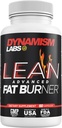 Dynamism Labs Lean Advanced Fat Burner (en anglais seulement) Garcinia Cambogia Extract, Green Tea Extract, Raspberry Ketone (en anglais seulement) Fabriqué aux États-Unis (60 comprimés)