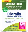 Boiron Diaralia Comprimés pour le soulagement de la diarrhée, gaz, ballonnement, douleur intestinale, et la diarrhée de Travler - 120 Nombre (2 Pack de 60)