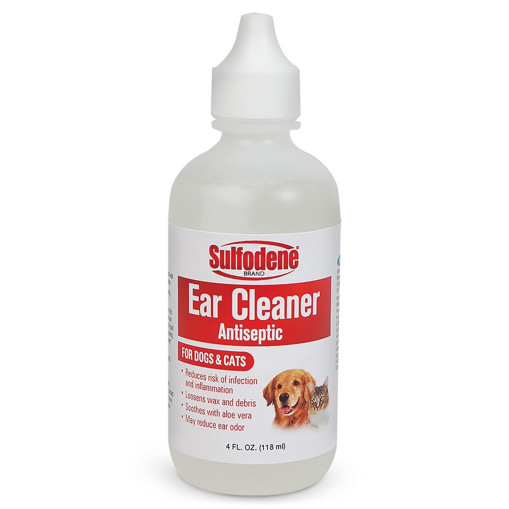 Nettoyeur d'oreilles pour chiens et chats 4oz
