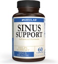 Sinus Support, formule avancée, aide à soutenir Sinus Health, 60 capsules 1 mois d'approvisionnement