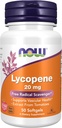 MAINTENANT Suppléments, Lycopène 20 mg avec extrait naturel de tomates, Récupérateur radical libre*, 50 Softgels