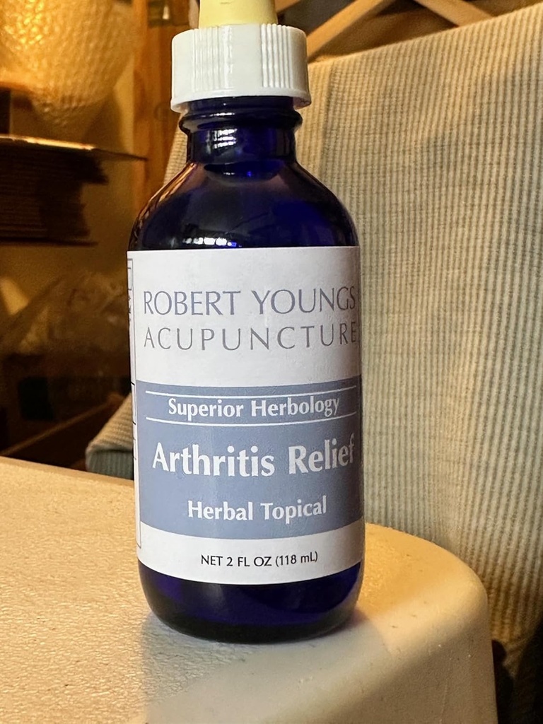 Relief de l'arthrite — Meilleur liniment à base de plantes pour l'arthritique à genou, elbow, poignet, articulations