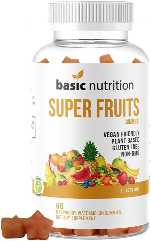 Superfruits Gommies avec collagène-Promouvoir mélange de fruits mélangés pour la beauté et le soin de la peau