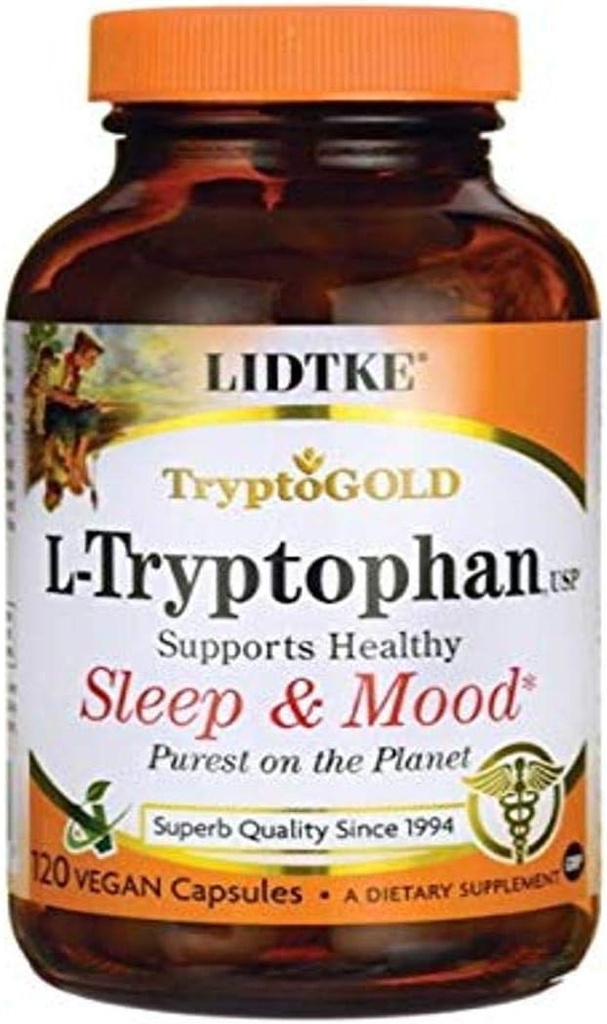 Lidtke Technologies Capsules L-Tryptophane, 120 Compte