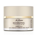 M. Asam Resveratrol Premium NT50 Perfecting Eye Cream – Anti-âge sous la crème oculaire avec resveratrol et acide hyaluronique pour lisser les rides et les lignes fines, formule végétalienne, 1.01 Fl Oz