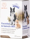 Supplément pour le soutien du chien et du chat et du sang - Fucoidan & Salmon Milt/Immune System Boost revitalisez et renforcez - Nourish pour la santé optimale et Vigor - 60 Capsules