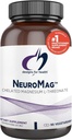 Conceptions pour la santé NeuroMag Magnésium L-Thréonate - Supplément de magnésium chélaté de Magtéine pour la santé cérébrale et la fonction cognitive - Biodisponible Thréonate de Magnésium L (90 Capsules Vegan)