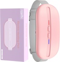 Pad de chauffage portable pour les crampes d'époque, Pad de chauffage sans fil avec 3 niveaux de chaleur et 3 modes de massage, rapide grand chauffage ceinture Belly pour les femmes et les filles