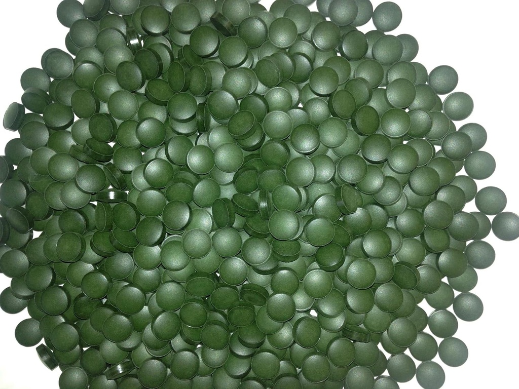 Hammer de Thor de puissance brute (400 comprimés, mélange de chlorella pure/spiruline), marque biologique
