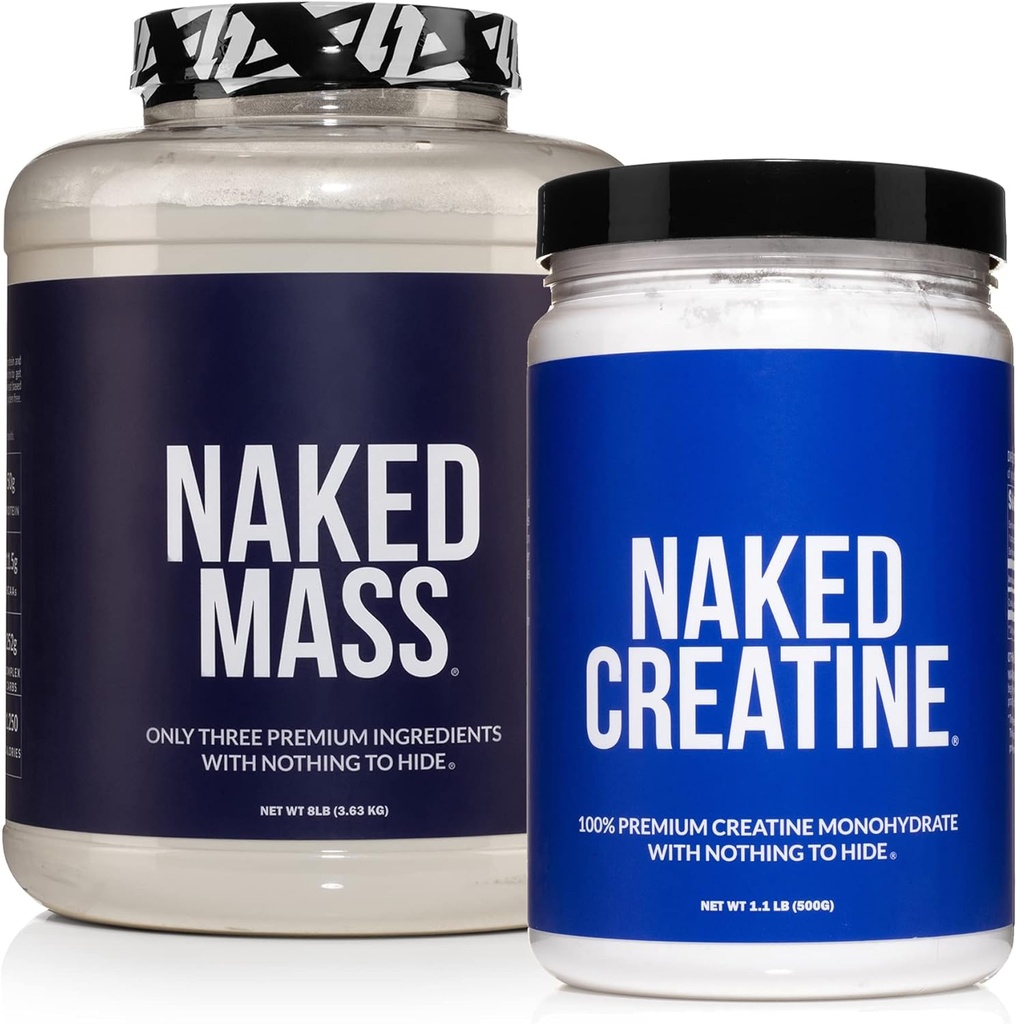 Groupe de croissance musculaire NAKED : Créatine de masse non aromatisée