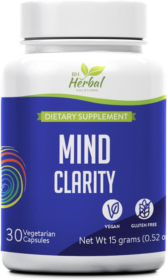 Clarté mentale - Stabilisateur d'humeur - Améliore la concentration - 100% Herbal et naturel
