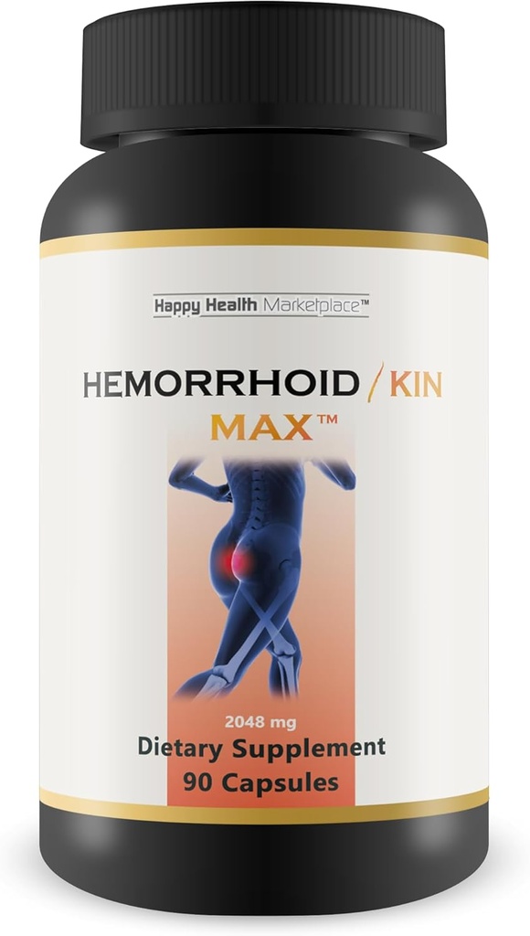 Traitement hémorroïde / Kin Max Hémorroïde - Nos meilleurs traitements hémorroïdes pour le soulagement hémorroïde - Traitement hémorroïde pour les femmes et les hommes - Traitement hémorroïde naturel