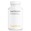 Supersmart - Super Curcuma 1000mg par jour (haut absorption) - Breveté Meriva Curcuma - Curcumin Phytosome - 60 Capsules végétariennes - Non-OGM