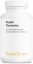 Supersmart - Super Curcuma 1000mg per Day (High Absorption) - Patented Meriva Curcuma - Curcumin Phytosome | 60 Vegetarian Capsules - Non-GMO