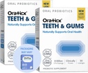 OraTicx Dents et gencives Probiotiques oraux, 8 milliards CFU - Soutient naturellement la santé buccodentaire, la respiration fraîche et l'immunité, Supplément probiotique dentaire, Saveur de raisin 30 Lozenges 2-Pack