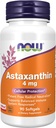 MAINTENANT Suppléments, Astaxanthine 4 mg dérivés d'Haematococcus Pluvialis Microalgues non OGM et dont la Lutéine, le Canthaxanthine et le Beta-Carotène sont naturellement présents, 90 Softgels