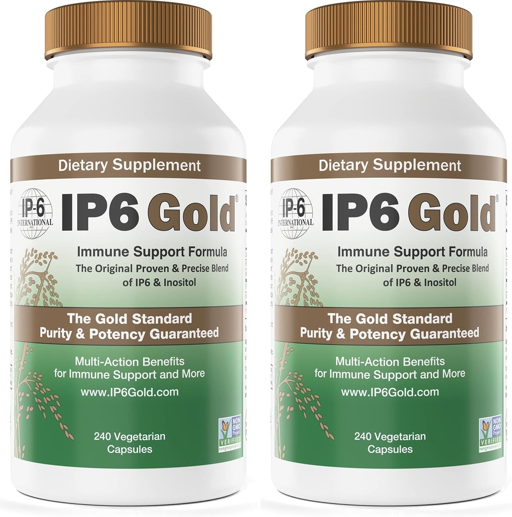 IP6 International IP6 Gold Immune Formule de support - 240 ct (paquet de 2)