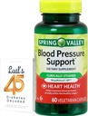 Spring Valley Blood Pressure Support, 60 Capsules. comprend: