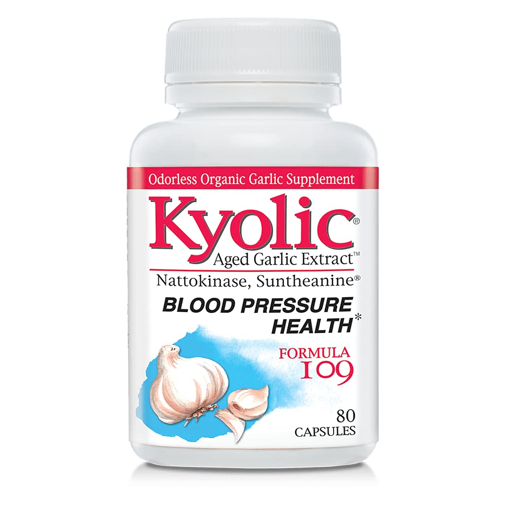 Extrait d'ail d'âge kyolique Formule 109, 160 capsules par Kyolic (paquet de 2)