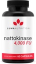 Luma Nutrition Supplément Nattokinase - Japonais Natto 4000 FU par portion, Premium Heart Health Support - Vegan & Gluten Free - 60 Capsules - Fabriqué aux États-Unis