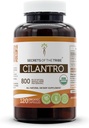 Secrets de la Tribe Cilantro Capsules biologiques USDA Capsules végétariennes certifiées biologiques, supplément alimentaire à base de plantes