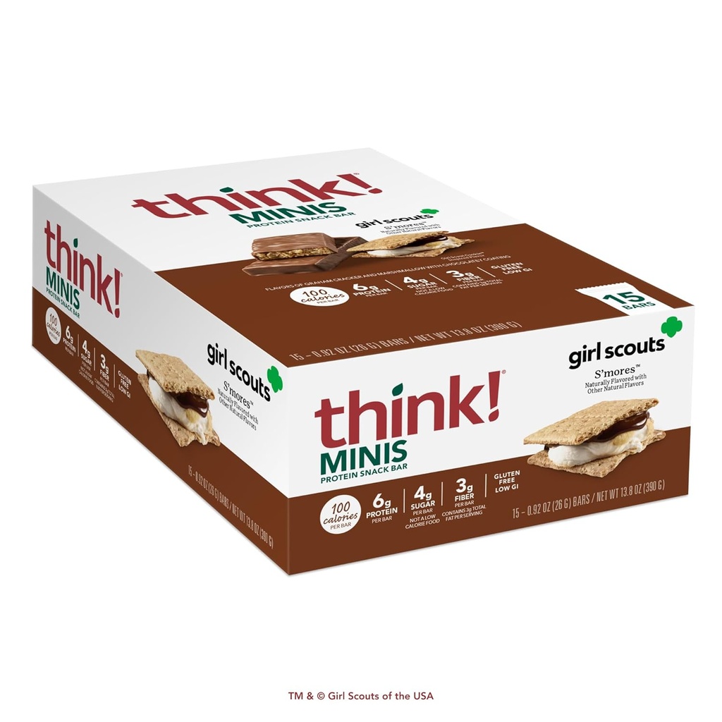 think! Girl Scout Minis, S'mores, 15 Count