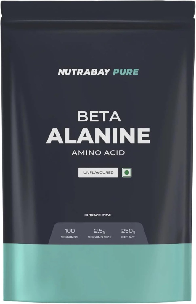 Nutrabay Pure 100% Beta Alanine - Sans saveur, 250g